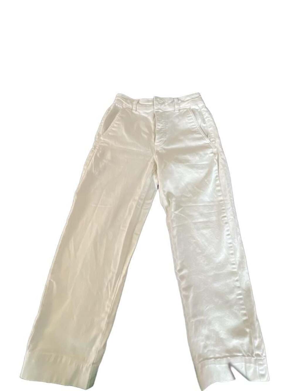 Everlane White Wide Leg Pants